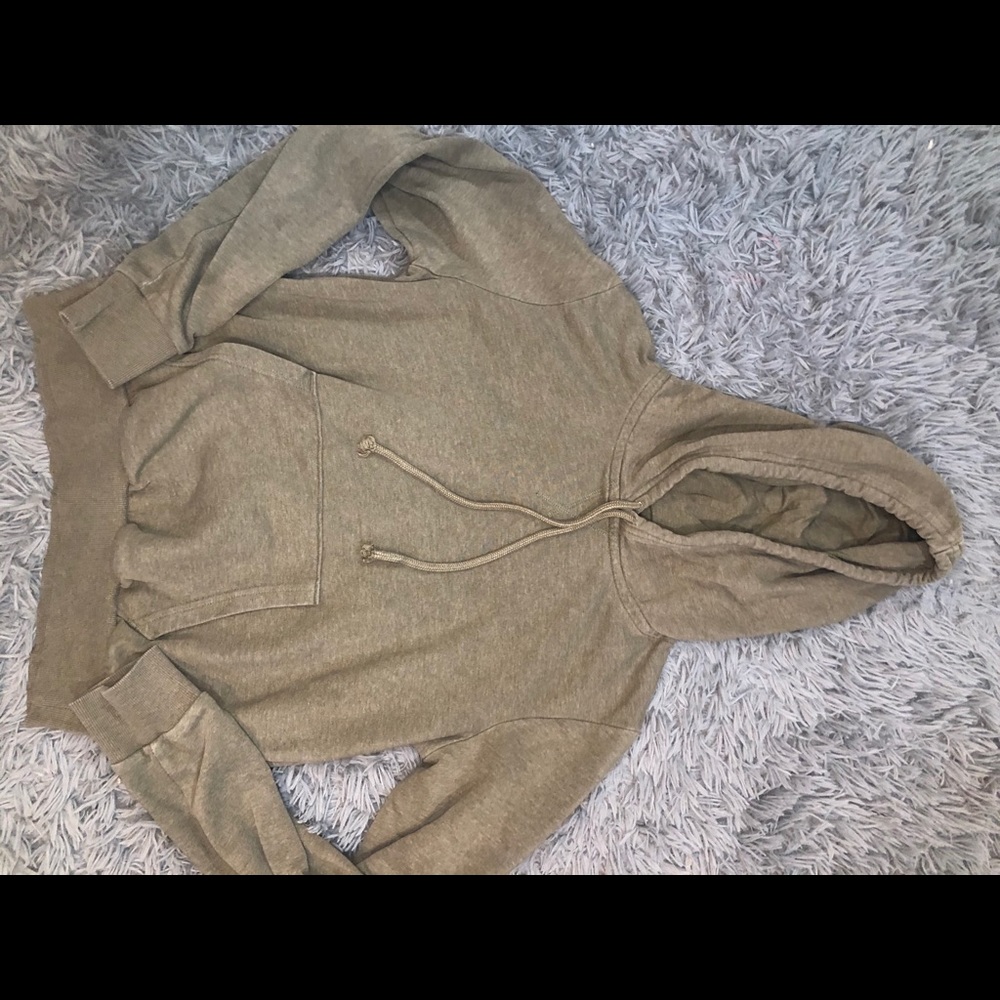 Classic green hoodie